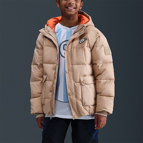 Nike/耐克正品Premium大童休闲宽松轻巧户外运动羽绒服IQ6136-200