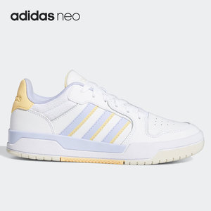 Adidas/阿迪达斯正品 NEO 男女经典篮球风运动低帮休闲板鞋GX3814