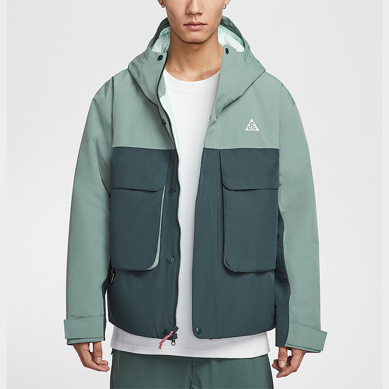 Nike/耐克正品Storm-FIT男士户外宽松拼接运动连帽外套FV8682-364