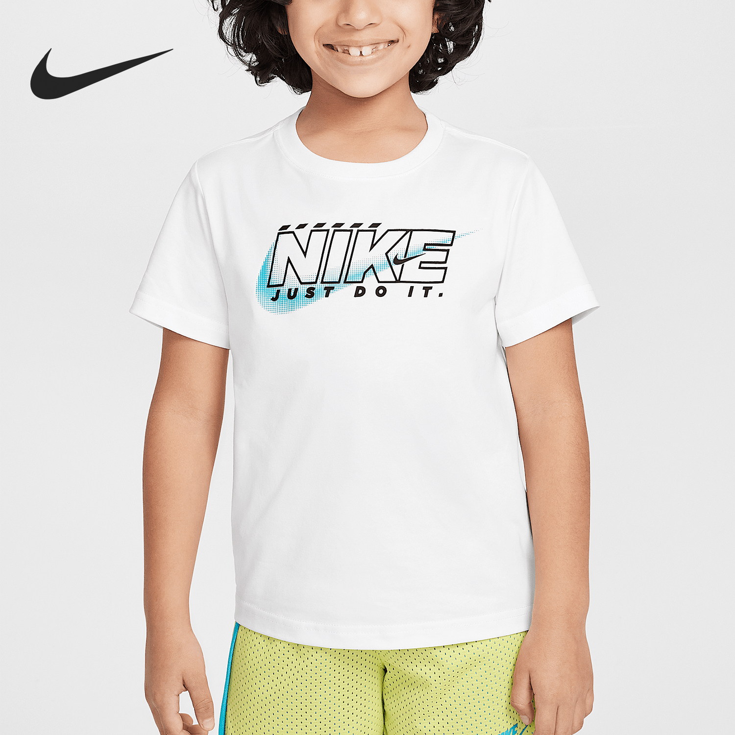 Nike/耐克正品Rush Nation小童透气针织凉感T恤II3187-100