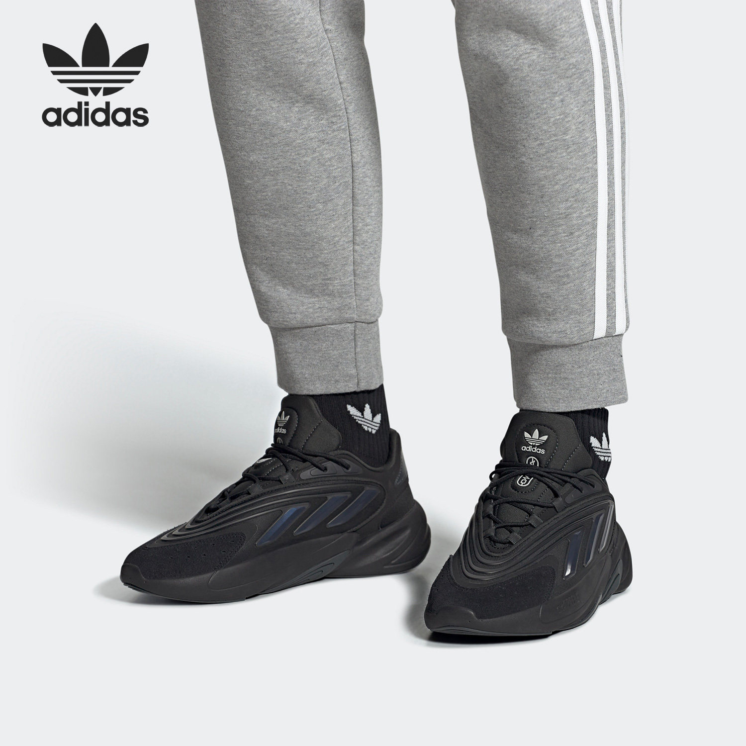 Adidas/阿迪达斯正品OZELIA 经典复古男女运动休闲鞋H03544,运动鞋new,运动休闲鞋,淘宝优惠券,粉丝福利购,淘宝优惠卷