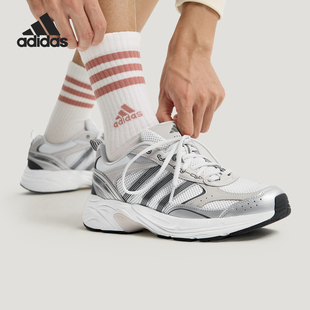 FLUX男女休闲低帮系带耐磨老爹鞋 NEON KI6367 阿迪达斯正品 Adidas