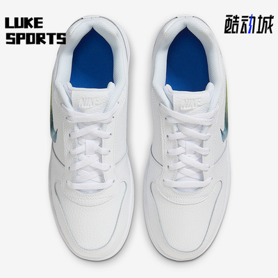 Nike/耐克正品新款男女白蓝绿色简约低帮经典休闲板鞋AQ1774-100