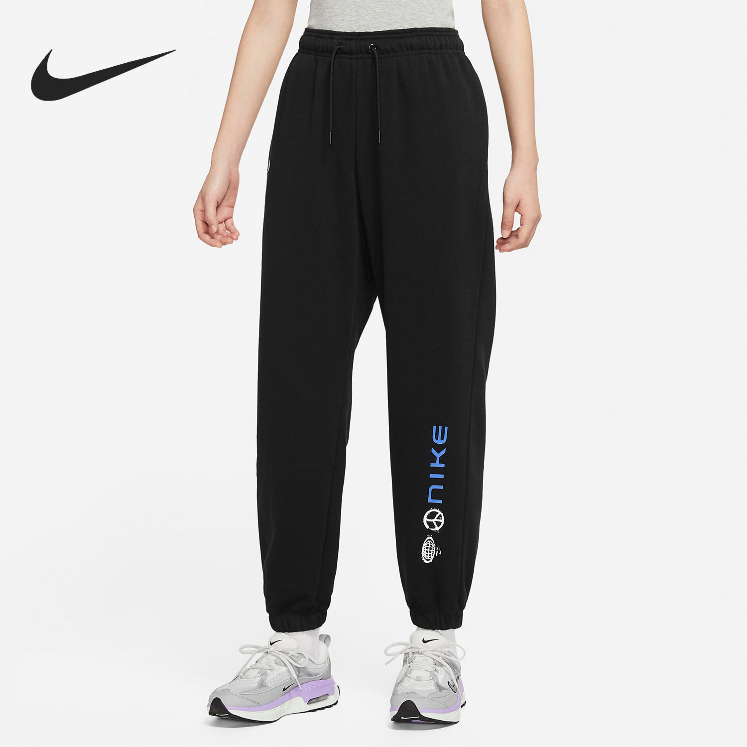 Nike/耐克正品秋冬新款女子运动休闲束脚收口长裤FB1822-010