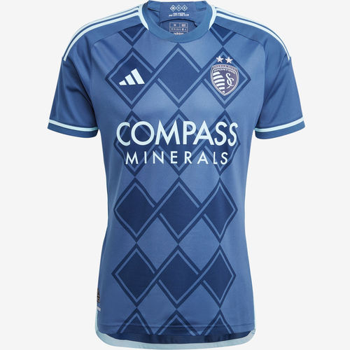 Adidas阿迪达斯正品男款Sporting Kansas City舒适足球服HZ6195