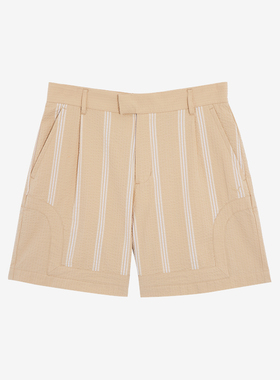 Puma/彪马正品APRES COURT男女休闲宽松条纹短裤 628236-32