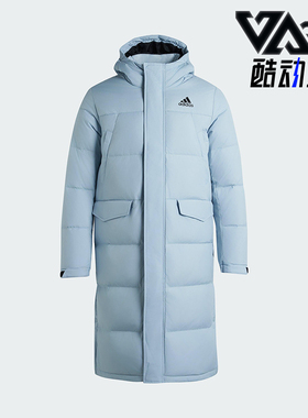 Adidas/阿迪达斯正品V L DOWN PARKA男士长款保暖羽绒服KF6747