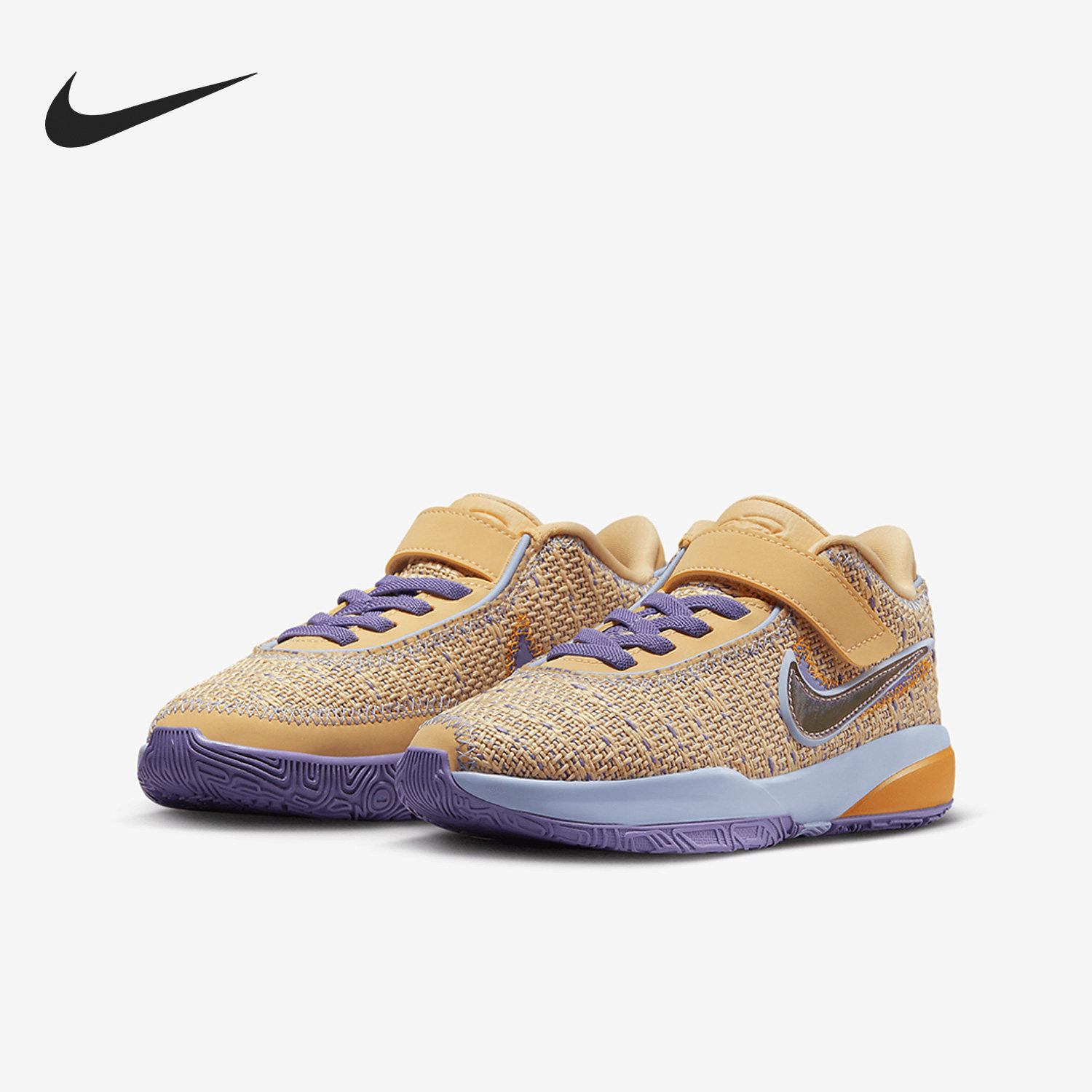 Nike/耐克正品LeBron 20 GS女子大童耐磨篮球鞋DQ8648-200