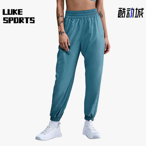 Nike/耐克正品2025秋季款女士日常松紧腰束脚运动长裤HJ1051-006