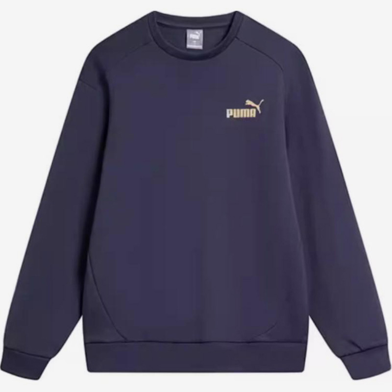 Puma/彪马正品男女同款Logo标识圆领时尚长袖卫衣678368-43