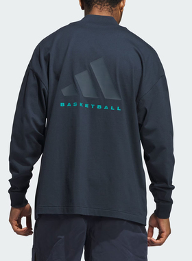 Adidas/阿迪达斯官方正品当季新款男女运动简约长袖JE3769