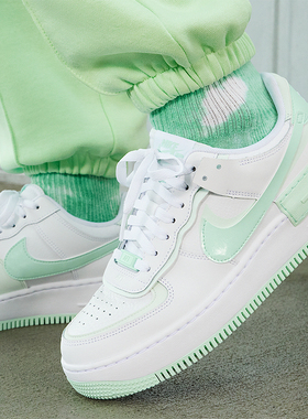 Nike/耐克正品AIR FORCE1女士厚底低帮透气经典板鞋FZ3773-100