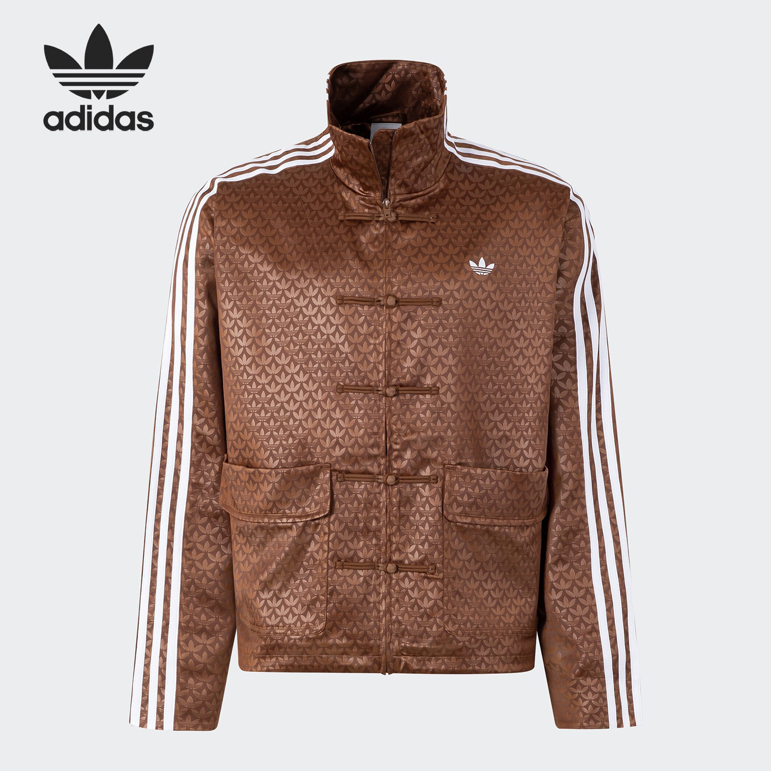 Adidas/阿迪达斯正品三叶草男女款新中式唐装盘扣外套JX4202,运动服/休闲服装,运动茄克/外套,淘宝优惠券,粉丝福利购,淘宝优惠卷
