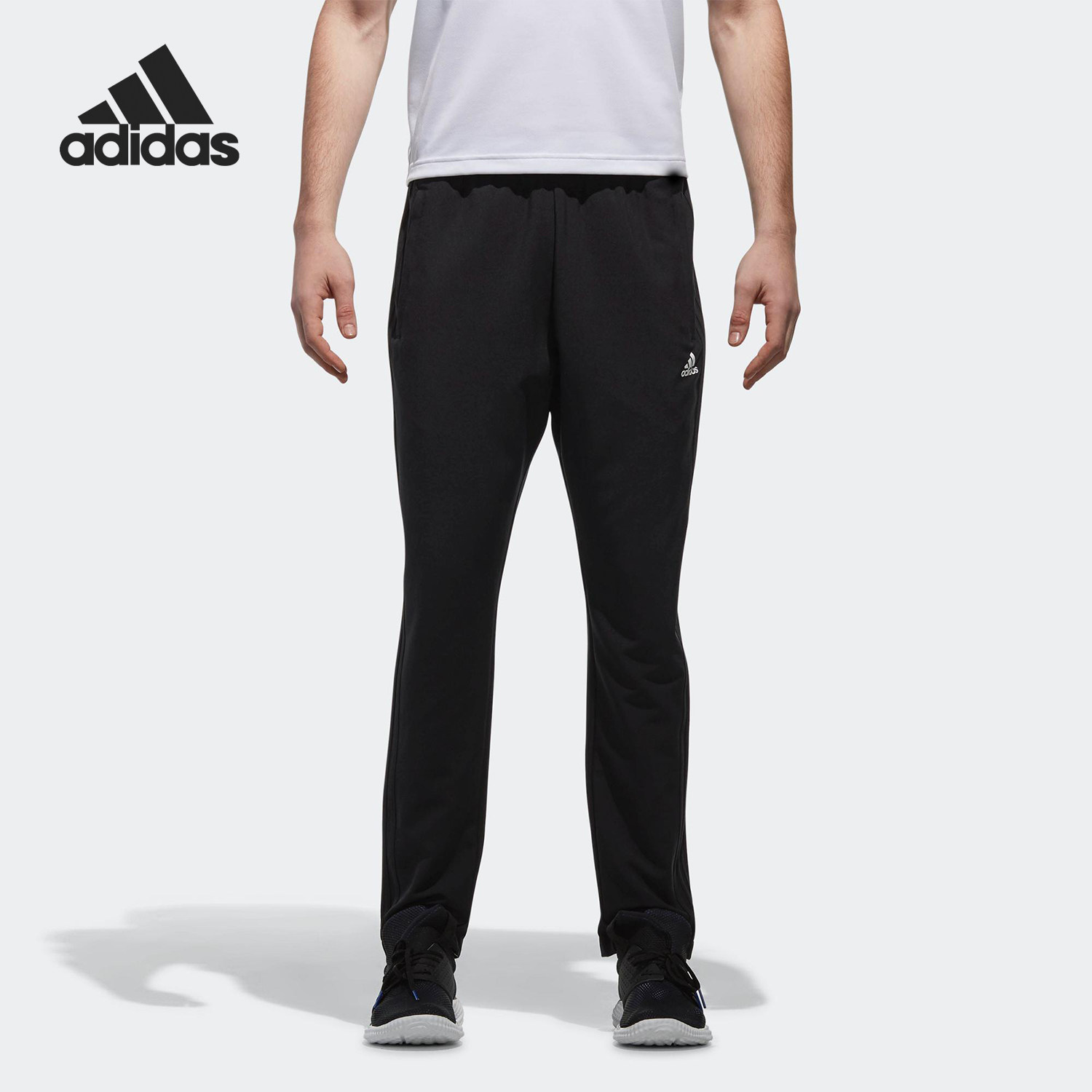 Adidas阿迪达斯正品男训练跑步修身百搭亚洲休闲运动长裤CX5015