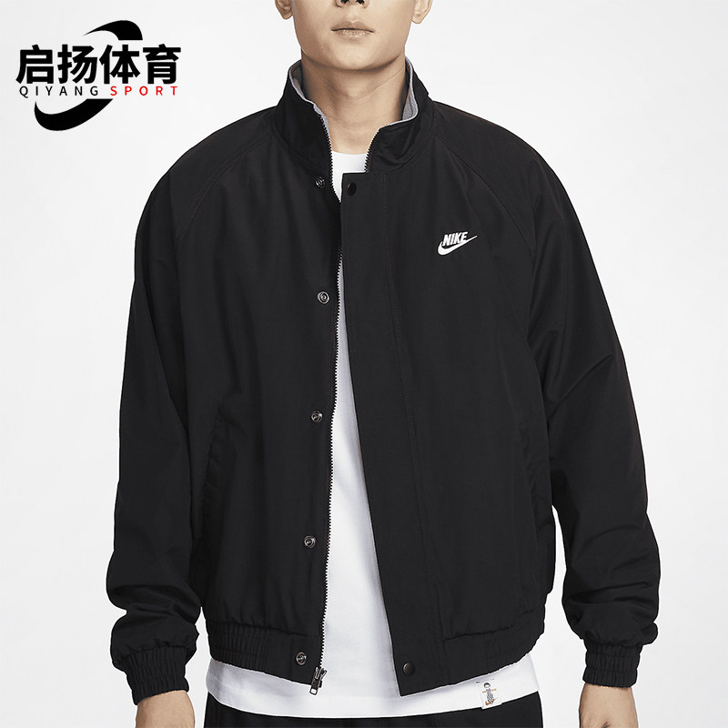 耐克男士摇粒绒里料加绒夹克
