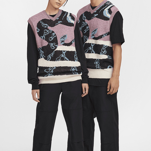 耐克正品 男女同款 Nike 523 运动休闲针织无袖 毛衣FV7392