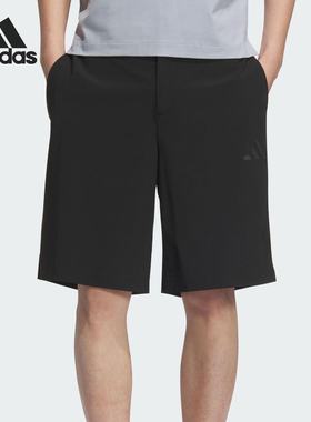 Adidas/阿迪达斯官方正品夏季男士凉感运动休闲直筒短裤JL6053