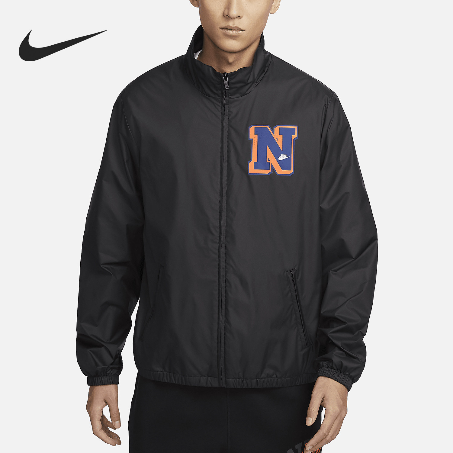 Nike/耐克正品当季新款Club 男士运动休闲梭织夹克HJ3952-010,运动服/休闲服装,运动茄克/外套,淘宝优惠券,粉丝福利购,淘宝优惠卷