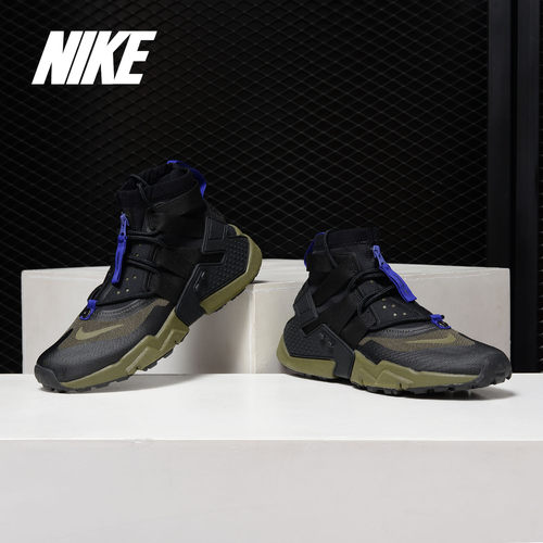 Nike/耐克正品 Air Huarache Gripp QS华莱士机能男跑步鞋 AT0298