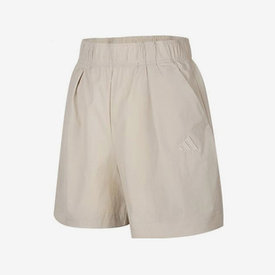 阿迪达斯正品 凉感短裤 LOGO SHORTS女士经典 JL6289 WOVEN Adidas