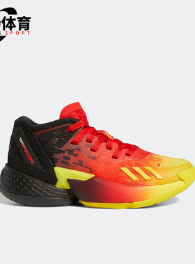 Adidas/阿迪达斯正品秋季大童运动缓震耐磨透气篮球鞋 GY9795