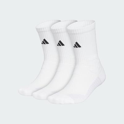 Adidas/阿迪达斯正品2025新款男女运动经典中筒袜三双装KE7805