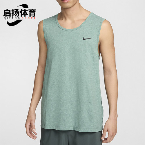 Nike/耐克正品2025秋季款男士圆领无袖套头针织背心T恤DV9842-361