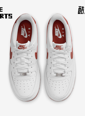 Nike/耐克正品Air Force 1 GS女子大童经典板鞋FV5948-116