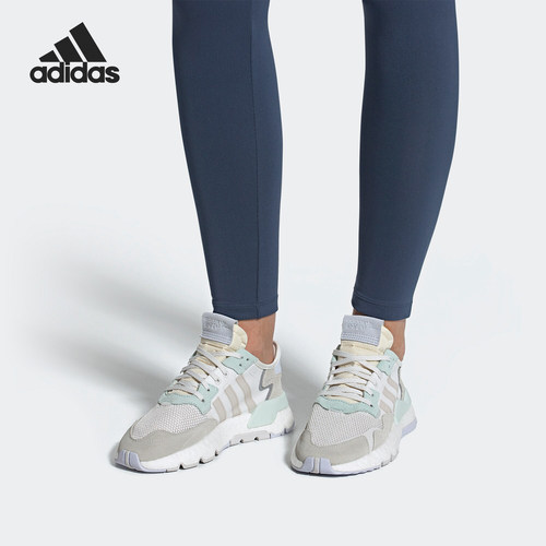 Adidas/阿迪达斯正品三叶草NITE JOGGER W女子运动鞋跑步鞋EG9197