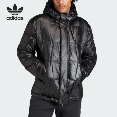 Adidas/阿迪达斯正品三叶草男子复古保暖运动羽绒服IR7131