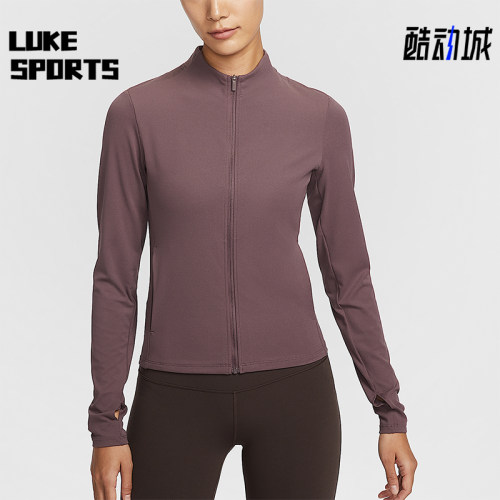 Nike/耐克正品2025女士立领透气印花经典运动休闲外套II3928-502