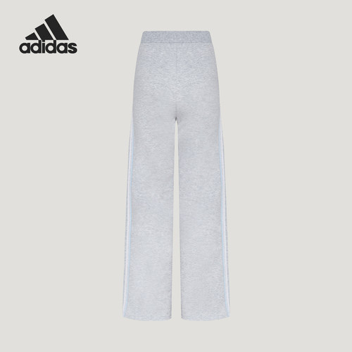 Adidas/阿迪达斯官方正品女士直筒系带舒适运动休闲长裤KZ1565
