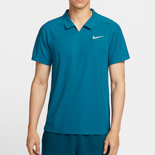 Nike/耐克正品NikeCourtSlamDri-FITADV网球经典POLO衫HM6753-301