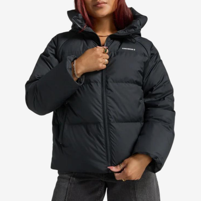 Converse/匡威正品冬季新款女子运动休闲连帽羽绒服10026925-A02