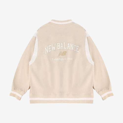 New Balance新百伦正品棒球服儿童长袖普通外套7AE1E013-LBG