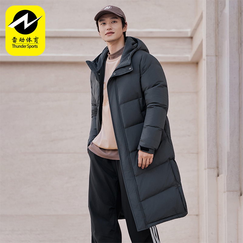 Adidas/阿迪达斯正品冬季男女运动简约经典拒水保暖羽绒服KF6742