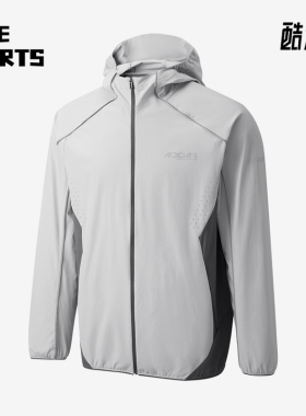 Adidas/阿迪达斯正品DRYWV连帽拉链长袖夹克经典男夹克外套KQ5301