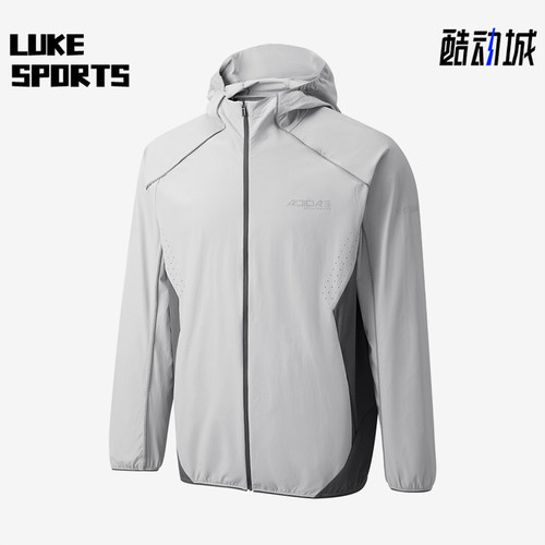 Adidas/阿迪达斯正品DRYWV连帽拉链长袖夹克经典男夹克外套KQ5301