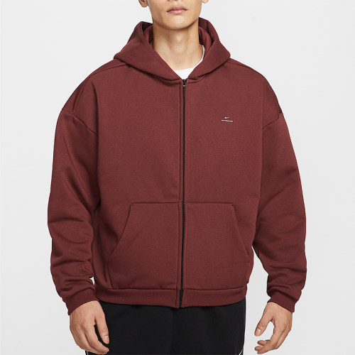 Nike/耐克正品Therma-FIT男士运动宽松连帽拉链外套IO3690-619