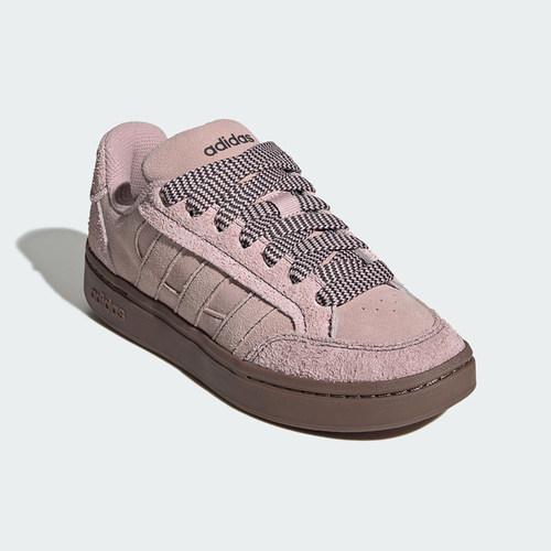 Adidas/阿迪达斯正品女士耐磨运动休闲系带平底板鞋KK4711
