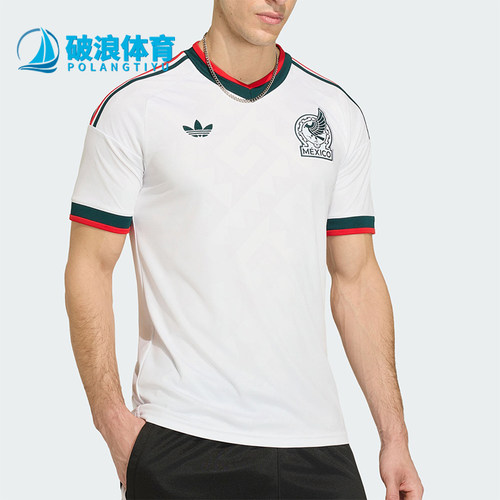 Adidas/阿迪达斯正品三叶草男士运动球迷版足球复古短袖T恤JZ0736