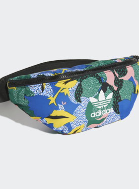 Adidas/阿迪达斯正品 三叶草 WAISTBAG 女子休闲运动腰包 GD1852