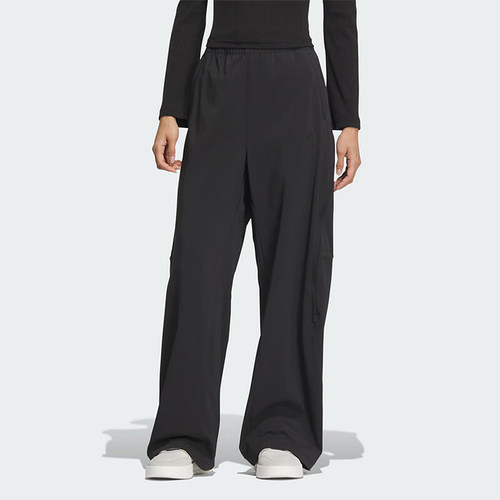 Adidas/阿迪达斯正品CNY梭织透气女士经典运动休闲直筒裤JM8791