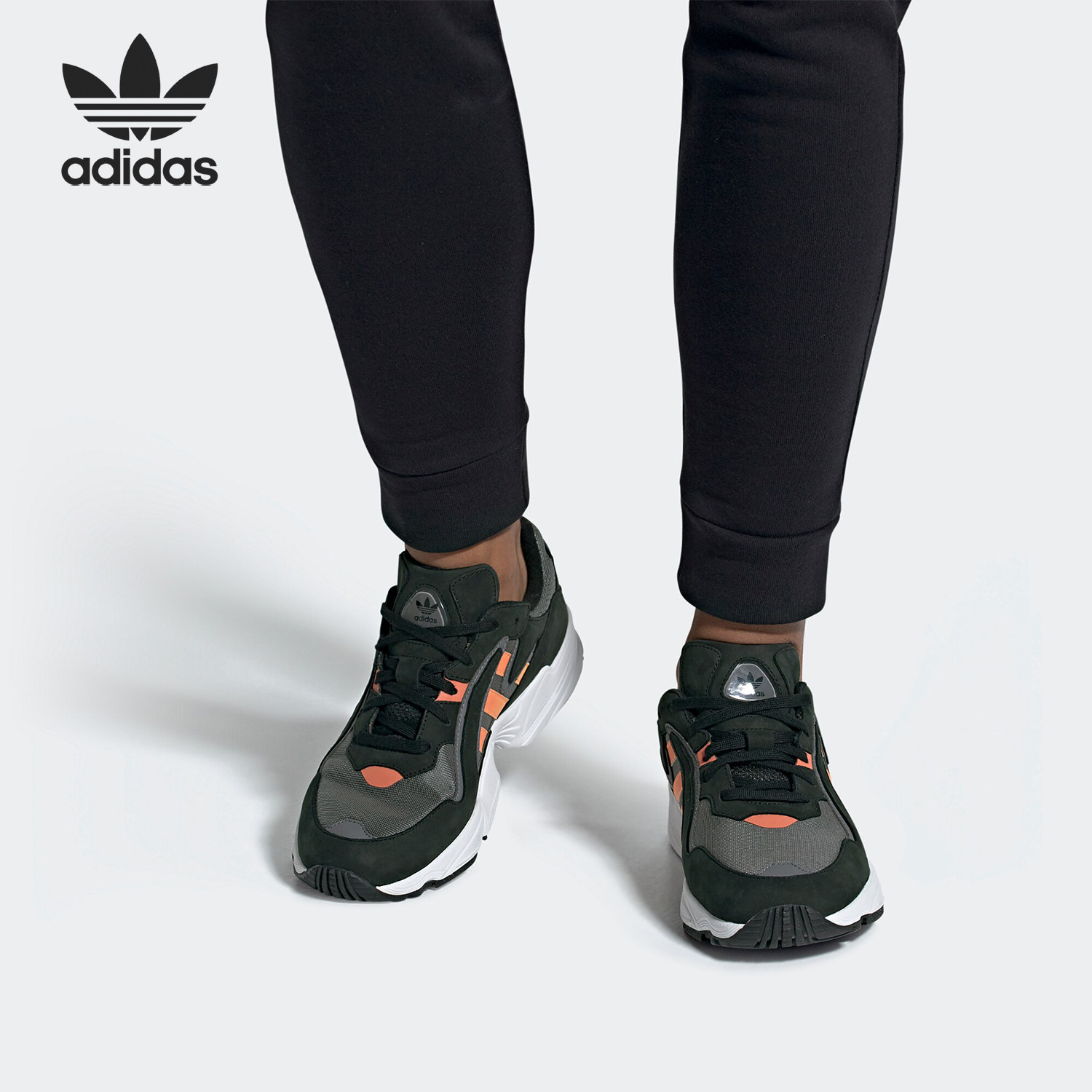 Adidas/阿迪达斯正品 三叶草新品男nvYUNG 老爹鞋休闲鞋 EE7227