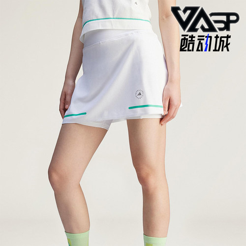 Adidas/阿迪达斯正品GOLF SKORT女士高尔夫经典运动裤裙JG1004