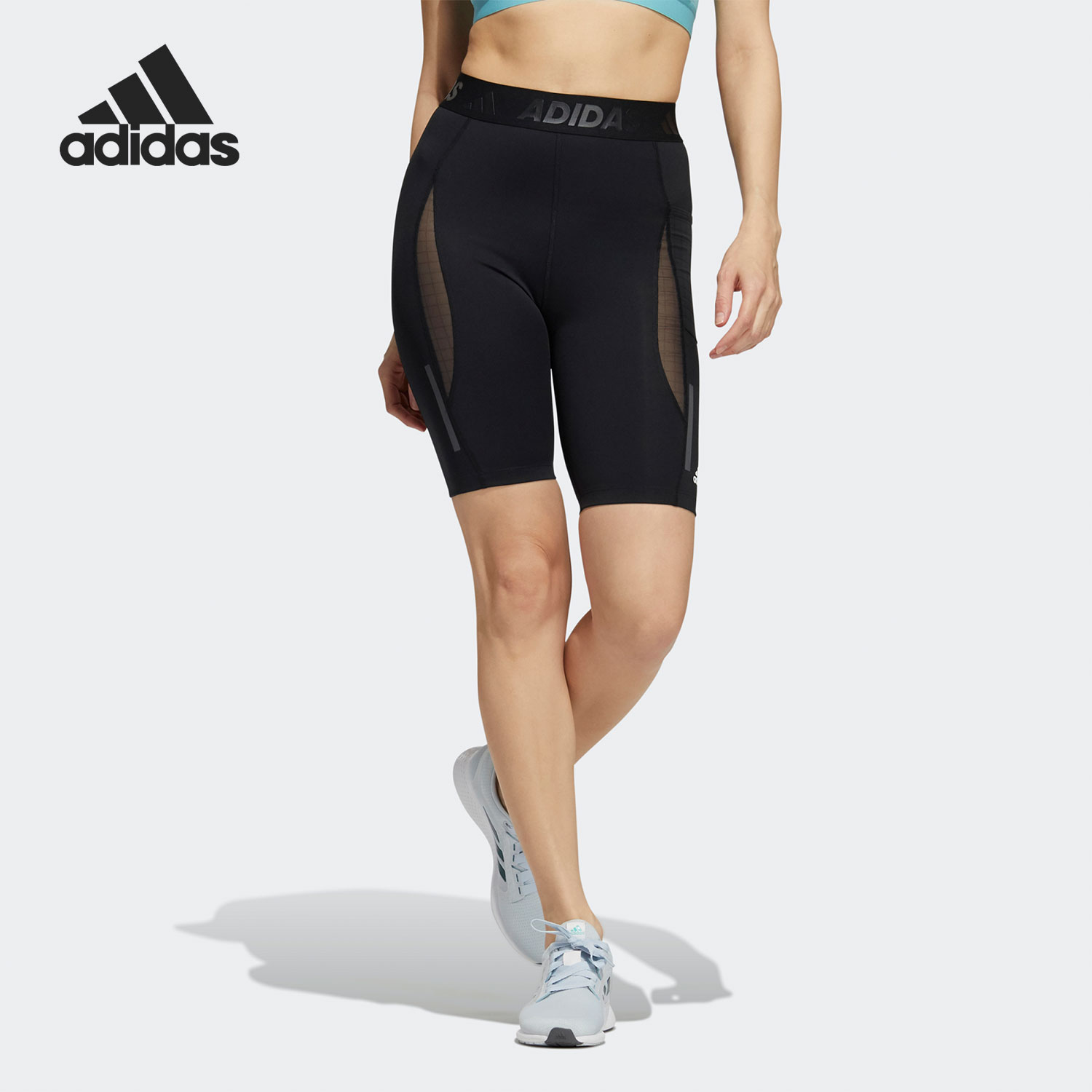 Adidas/阿迪达斯正品当季新款女运动紧身休闲健身短裤GR8241