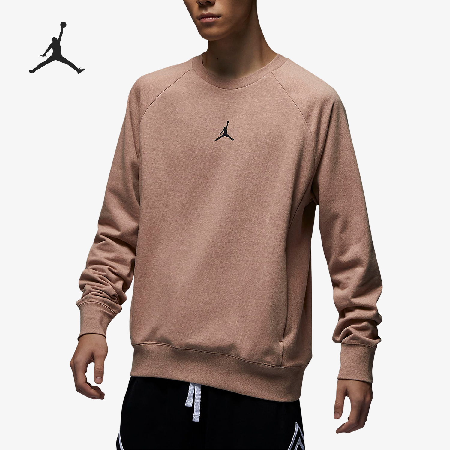 Nike/耐克正品JORDAN男士圆领针织透气运动卫衣DV1287-201