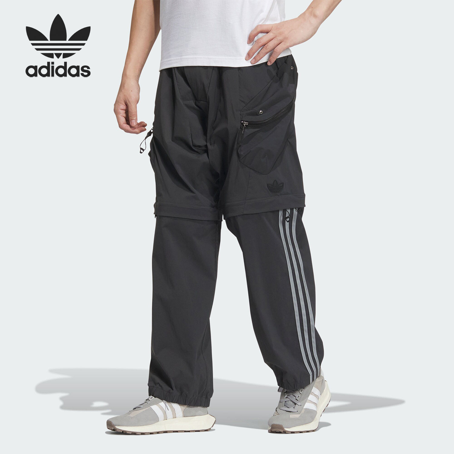 运动长裤Adidas/阿迪达斯宽松