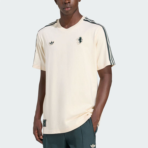 Adidas/阿迪达斯正品三叶草男士圆领套头透气运动短袖JM9453
