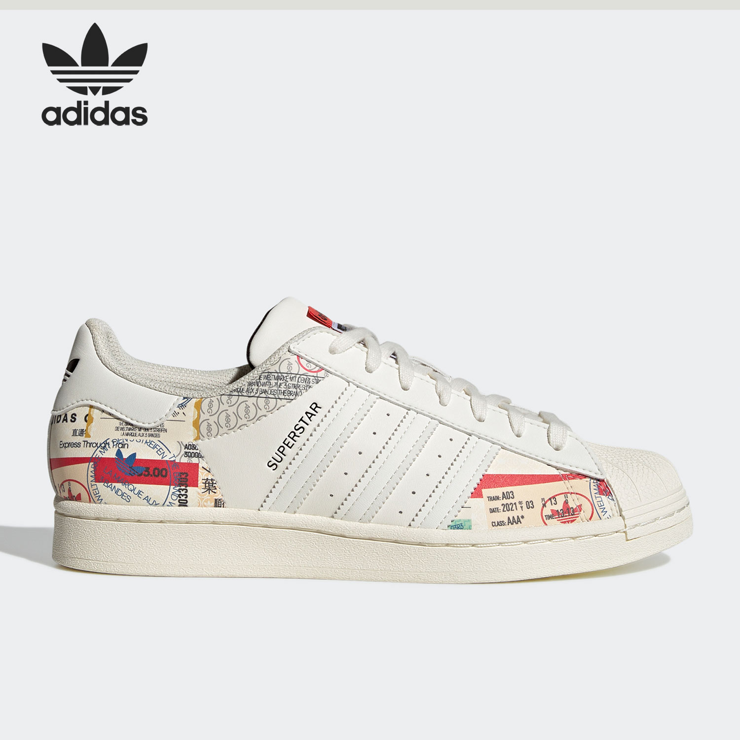 Adidas/阿迪达斯正品 SUPERSTAR 三叶草男女休闲板鞋 GY9022
